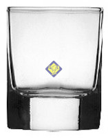 Viva rectangular glass of spirits 5cl
