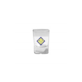 likőrös pohár 25ml szögletes - 10400043