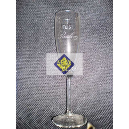 champagne goblet engraved 125ml