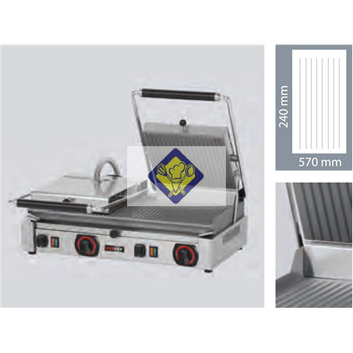 Kontaktgrill, elektrisch, 6 kW Modell PD 2020 R