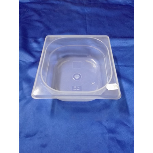 gn 1/6 65mm polypropylene container 1L