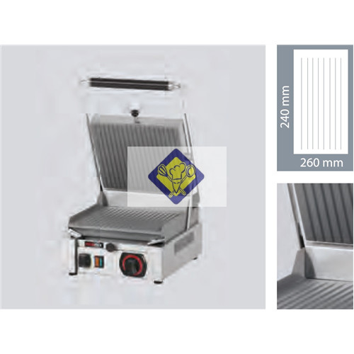 Contact grill, electric, 3 kW Model PS 2010 R