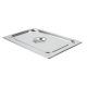 gn 1/1 stainless steel cover