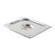 gn 2/3 stainless steel cover