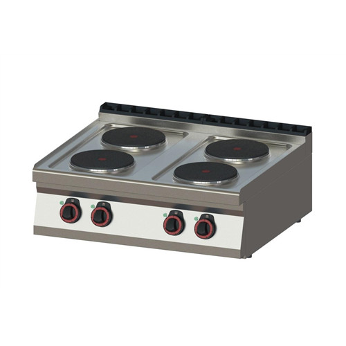 E-Herd, Desktop, runde Ringe, 700-Serie, 10,4 kW, 400 V 70/08 SP Modell E