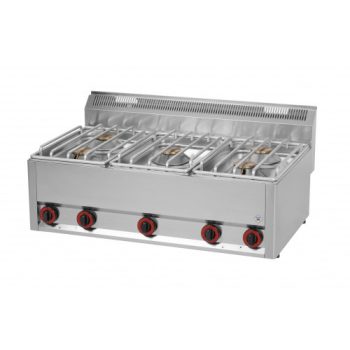   Gáztűzhely, asztali, 600-as széria, 5 égős, 22,5 kW Modell SP 90/5 GLS