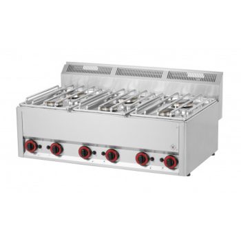   Gáztűzhely, asztali, 600-as széria, 6 égős, 19,8 kW Modell SP 90 GL
