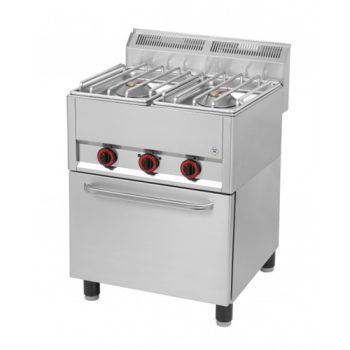   Gáztűzhely, elektromos légkeveréses sütő, 600-as széria, 2 égős, 19,13 kW Modell SPT 62 GLS