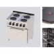 Electric stove, convection oven GN 1/1, round rings, 700 series, 13.4 kW, 230/400 V 70/80 Model SPT 11 E