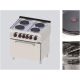 Electric hob, electric oven GN 2/1 static, round rings, 700 series, 16.7 kW, 400 V 70/80 Model SPT 21 E