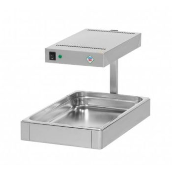   Melegentartó, sült burgonyához, lámpával, 0,5 kW, GN 1/1 Modell UHL 11