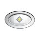rm oval Tablett 29x18cm