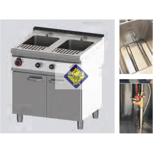 Cooking Pasta, electrical, closed frames for freestanding units, 700 series, 12 kW Model VT 70/80 E