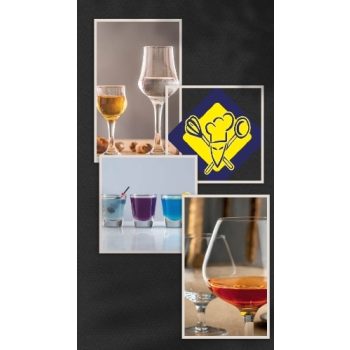 Brandy, Likör, Grappagläser