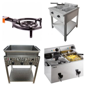 Lángos sütők, fritőzök, paella égőfejek