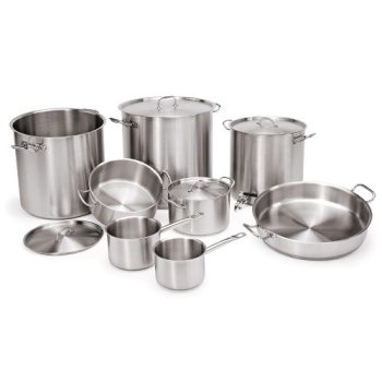 Rozsdamentes lábosok, fazekak