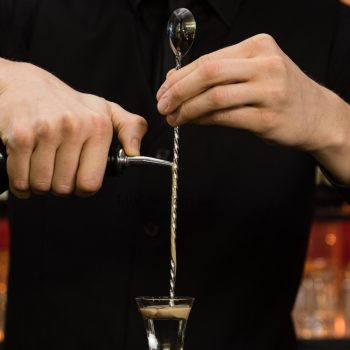 Barlöffel, Cocktailfilter